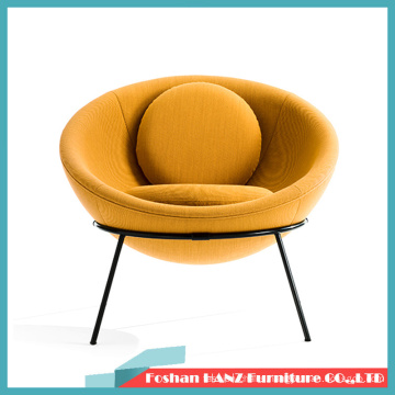 Modern Design Fiberglass Round Metal Leg Hotel Chair Furniture